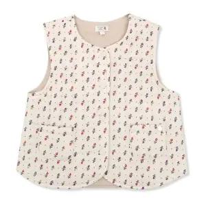 [대구백화점] [오가닉맘]플라워경량패딩조끼(MIZTVE07)