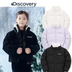 [디스커버리키즈](타임스퀘어점패션관)[정상가 239,000원] 여아 베스트 숏패딩 올리브 글로우 다운 DKDJ...
