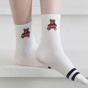 국산 여성 곰돌이 중목 5켤레