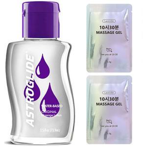 아스트로글레이드 글라이드 오리지널 73.9ml + 10시30분휴대용팩 2개