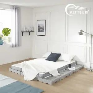 알뜨리 하이어 매트리스 받침대(퀸킹) 저상형 침대 높이조절 깔판 매트 받침