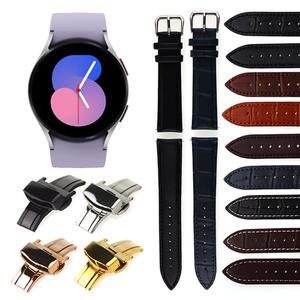 SM-R900 갤럭시워치5 40mm 가죽 시계줄 버클 교체밴드