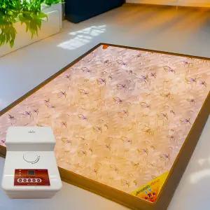 한일의료기 라텍스 온수매트 더블 숨쉬는보일러2리터포함 순면소재커버 480W