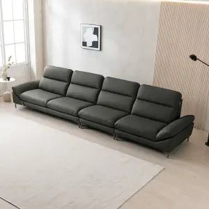 [6일 구매시 5만 상품권 추첨] 시엘 6인 전체 천연가죽 소파