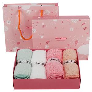 잔디로 극세사 주방행주4P+쇼핑백세트 선물케이스포장 요술행주 극세사행주