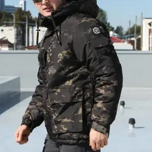 모렉스 겨울 남성 야상 전술 테크 잠바 작업복 패딩 등산 기모 플리스