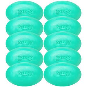 LG 알뜨랑비누130g 그린 x 10개 / 업소용 벌크형비누