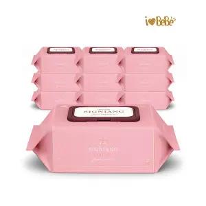 [아이러브베베]시그니앙 더레드 레이온100% 75g 77매 10팩 캡형 아기물티슈