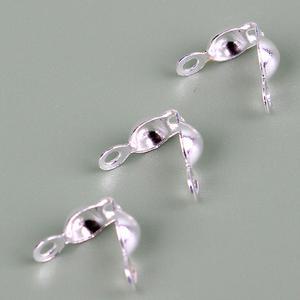 실버 올챙이캡 누름볼 대용량 비즈 공예 재료 부자재 200개입