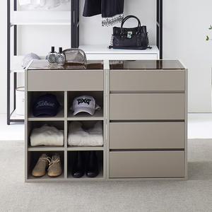 애니 시스템 4단 드레스룸 아일랜드 서랍장 옷방 디바이더 악세사리 수납장 600 800 1200