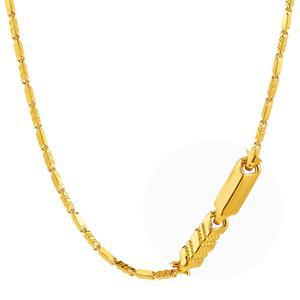 갤러리아 남자 순금 목걸이 각 대나무 체인 24K 18.75g 18K장식