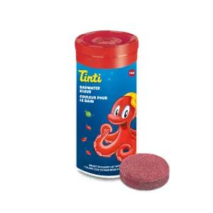 [유통기한 임박] 틴티 유아입욕제 베스워터 튜브 레드, 10입, 1개