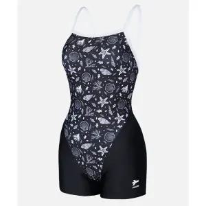 [레노마수영복](하남점)폴리백 브라캡 증정 여성 2부 반신수영복 블랙/LS2E261-BK