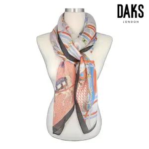 [롯데백화점]닥스 실크 롱 스카프 SKO025