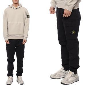 [스톤아일랜드](마산점) 23FW 남성 와펜 패치 카고 팬츠 (791532710 V0029 23F)