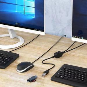 금도금 USB 2.0 프린터 케이블 듀얼 USB-호스트 MIDI 스퀘어 A 타입 수-암 프린터용 4.5m