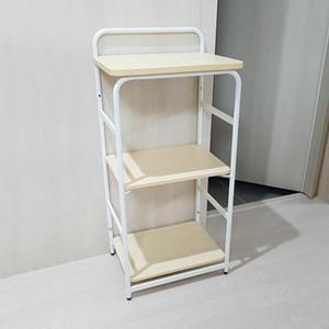 [비카] NEW 올슨 3단 선반 40x31x86cm 3단책장 스탠드선반 주방선반 틈새수납장