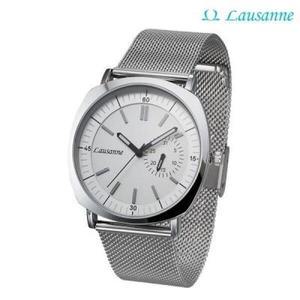 [아트박스]/비더블유아이 로잔 남성메탈시계 LN1261 WT1