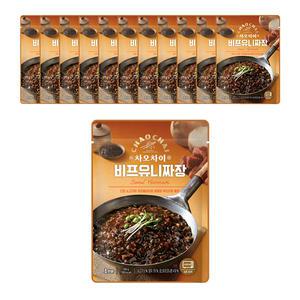 차오차이 비프유니짜장, 180g, 12개