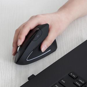 PEM019 업무용 사무용 클릭소리 안나는 무소음 수직 무선 버티컬마우스/닥터 마우스