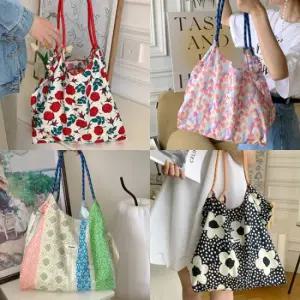 [11종택1] 빅 숄더 유니크 패턴 쇼퍼백 바쿠백