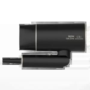 CKI-D811 블랙골드 1800W 고출력 고풍량 접이식 헤어드라이기