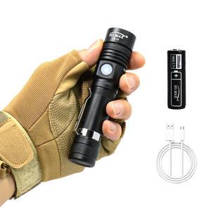 하이맥스 충전식 LED 미니후레쉬 휴대용랜턴 LS10 고급세트