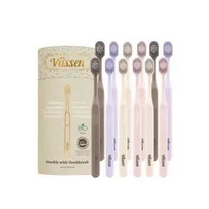 오스템  파스텔 에디션 더블와이드 칫솔 12입_지관통형  + 28 미백치약제 본품)