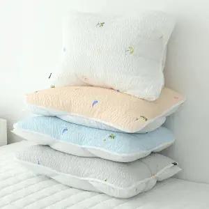 [스잠]1+1국내산 쿨쿨비치 여름 냉감 시어서커 밴딩 베개커버  30x50 40x60 50x70