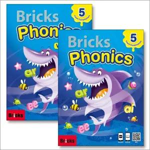 [카드10%] Bricks Phonics 브릭스 파닉스 5 교재 워크북 세트 (전2권)