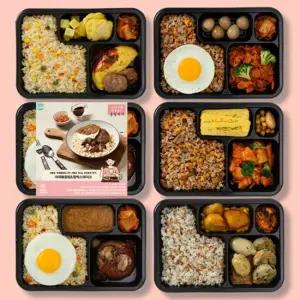 [혼밥데이] 무진장 양많은 단백질 도시락 5종10팩(각2팩)