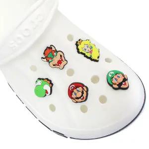 크록스 슈퍼마리오 지비츠 5종 세트 신발 악세사리 10007701