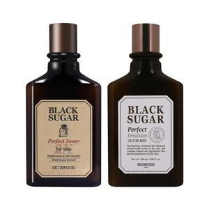 스킨푸드 블랙슈가 퍼펙트 2X 포 맨 기초 2종