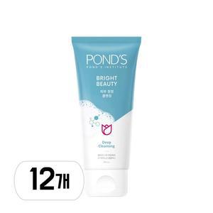 [유니레버] 폰즈 브라이트뷰티 클리어 클렌징폼 12개
