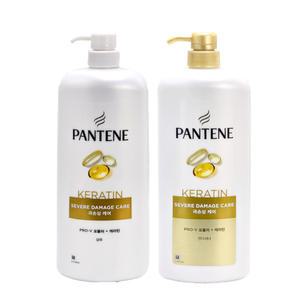 팬틴 [프로브이 포뮬러+케라틴] 극손상케어 대용량 샴푸 or 컨디셔너 1200ml