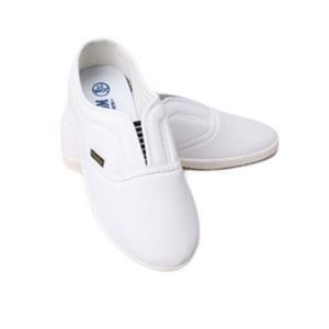 어르신실내화 병원 요양원 노인 환자용 부드러운 고급 레자 흰색 화이트 실내화 KC인증