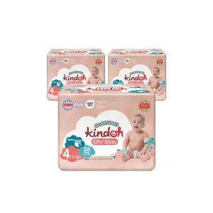 [킨도] 프리미엄 기저귀 오슬림 가디언즈 팬츠  4단계 대형 26매x3팩