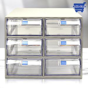 약 서랍장 상비약 보관통 2x3 약국 가정용 적층식 정리함