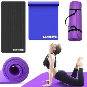 [XB2GKN6P]Lenwave 빅사이즈 NBR 요가매트 10mm 헬스매트