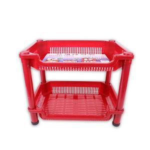 [RG4O0S75]직사각 선반 2단 중 욕실 화장실 정리대 보관