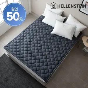[헬렌스타인]50%반값할인[고정밴드] 사계절 양면 침대패드 S/Q/K/LK