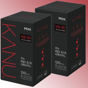 맥심 카누 미니 마일드 로스트 블랙커피 [120T x 2개 총240T]
