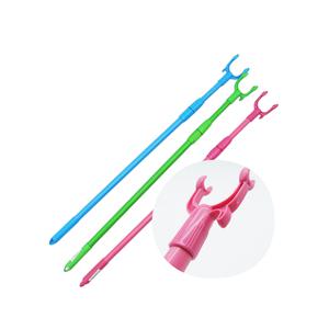 긴 갈고리봉 플라스틱고리 높은곳 물건잡기 롱스틱갈고리 천장 막대기