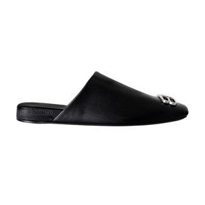 [롯데백화점]발렌시아가 남성 716615 WDAT1 1008 코지 BB 로고 뮬 블로퍼 블랙