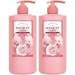 부케가르니 모이스처 바디로션 화이트머스크 1000ml 1개입 2개