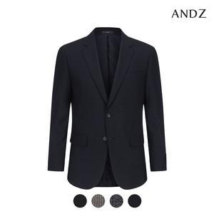 [앤드지] 이모션 임팩트 트윌 조직 슬림핏 투버튼 싱글 자켓_BZB5SB1301
