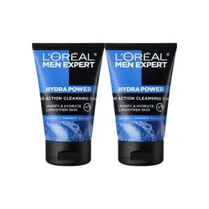 로레알파리 맨 엑스퍼트 이드라파워 아쿠아 클렌징 폼 100ml 2개