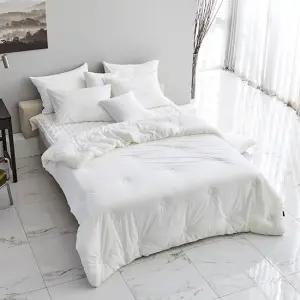 극세사 머머링 화이트[8온스] 퀼트이불 싱글 퀸