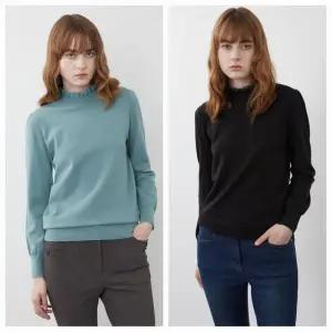 갤러리아 넥레이스 니트탑 VOCBL3W9446