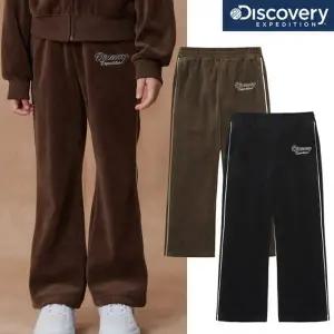 [디스커버리키즈](타임스퀘어점패션관)[정상가 79,000원] 겨울에 입는 여아 벨루어 와이드 루즈핏 팬츠 ...
